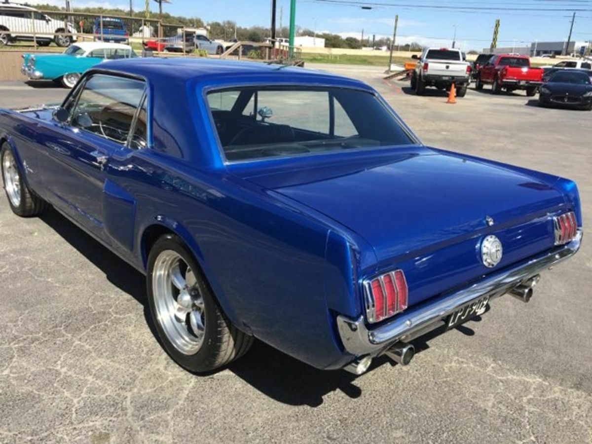 1966 Blue Ford Mustang Coupe