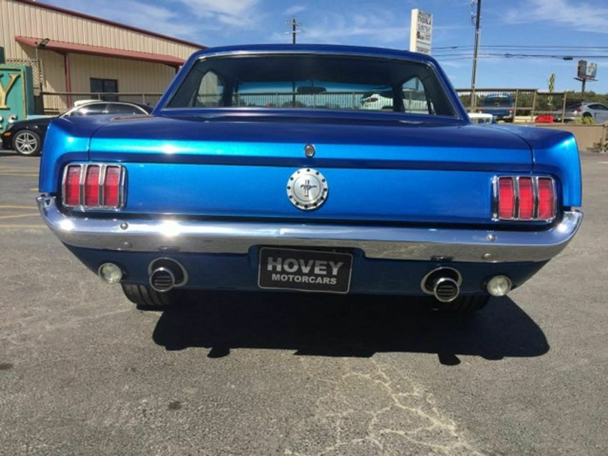 1966 Blue Ford Mustang Coupe