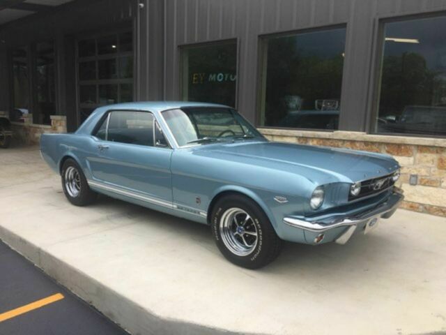 1966 Blue Ford Mustang Coupe