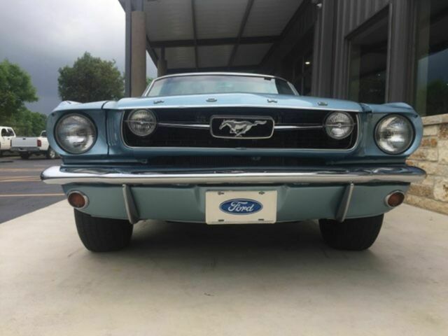 1966 Blue Ford Mustang Coupe