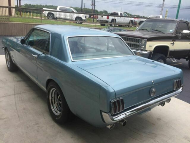 1966 Blue Ford Mustang Coupe