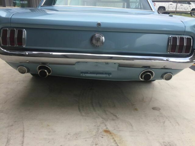 1966 Blue Ford Mustang Coupe