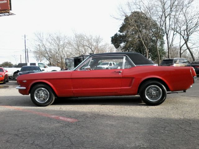 1965 Red Ford Mustang Coupe