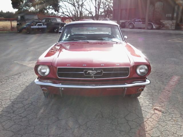 1965 Red Ford Mustang Coupe