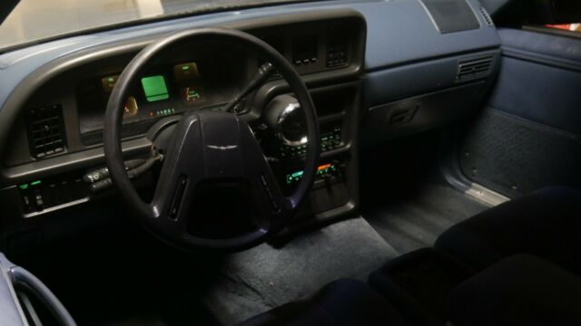 1986 Blue Ford Thunderbird Coupe