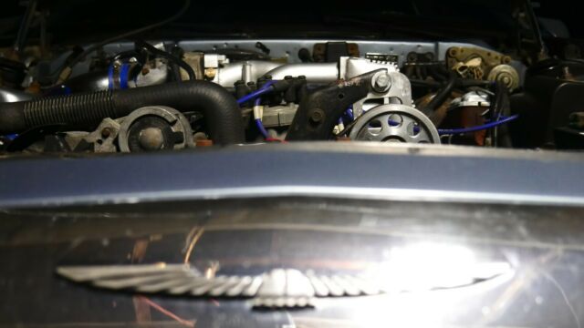 1986 Blue Ford Thunderbird Coupe