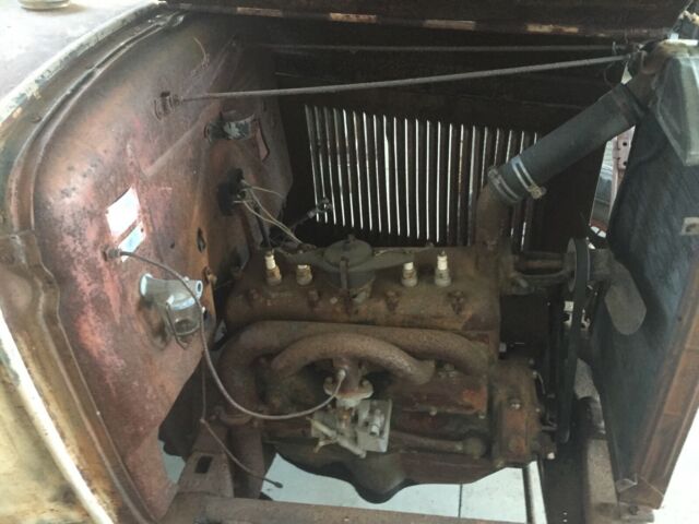 1931 rusty Ford Model A Victoria