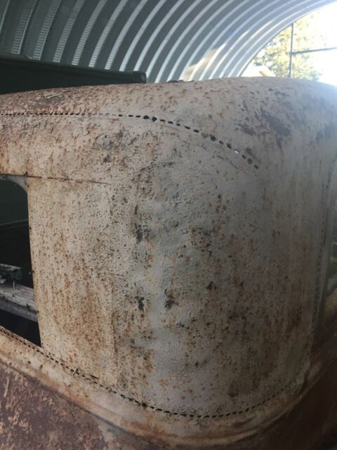 1931 rusty Ford Model A Victoria