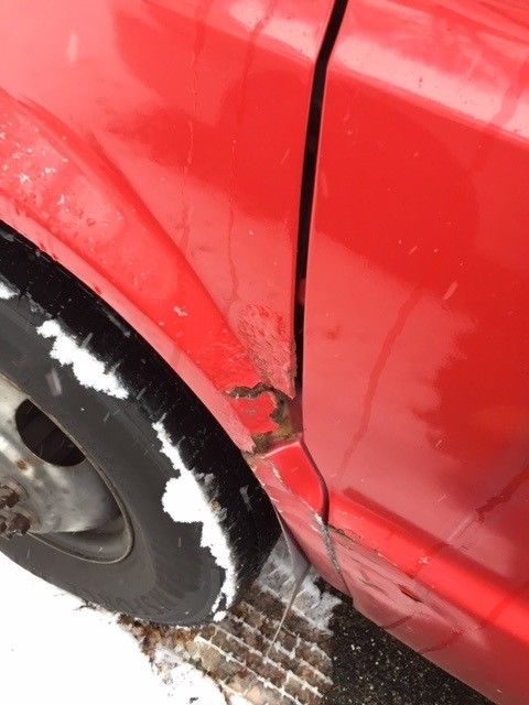 1991 Red Ford F-350 MINI BUS VAN