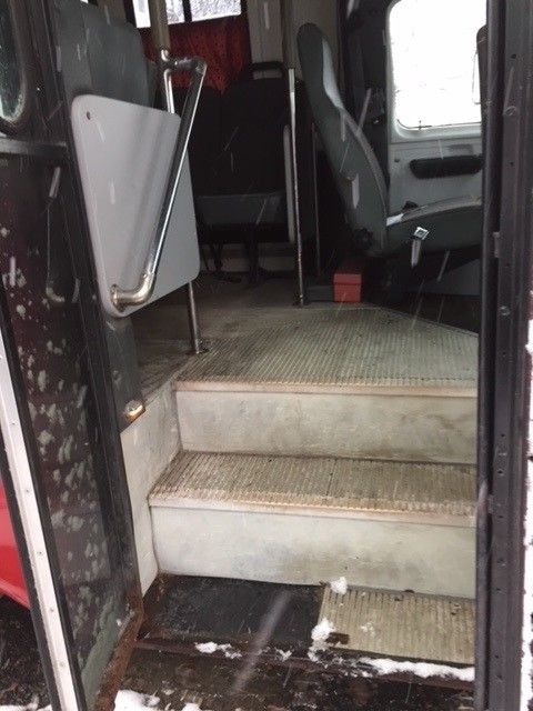 1991 Red Ford F-350 MINI BUS VAN