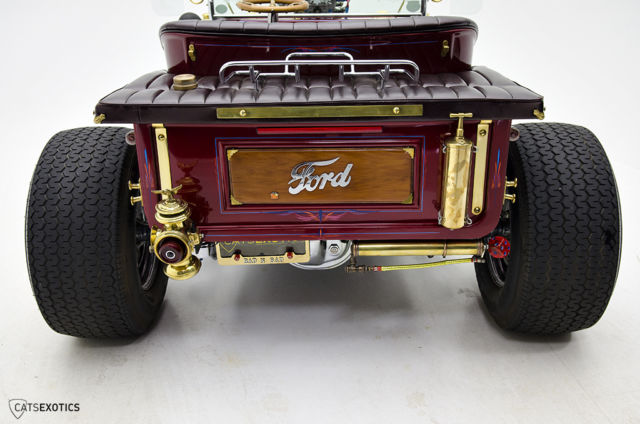 1923 Burgundy Ford Model T Convertible