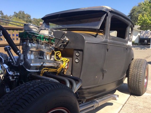 1931 Black Ford Model A COUPE