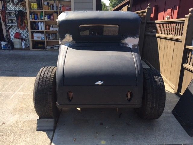1931 Black Ford Model A COUPE