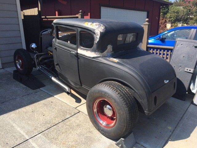 1931 Black Ford Model A COUPE