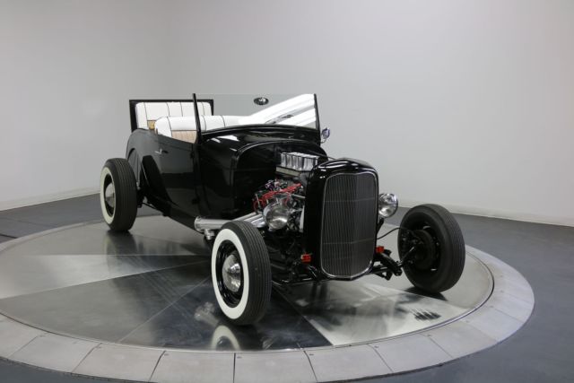 1929 Black Ford Hot Rod Convertible