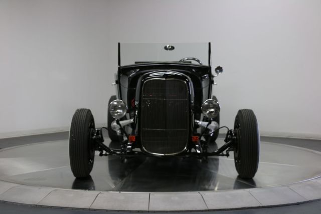 1929 Black Ford Hot Rod Convertible