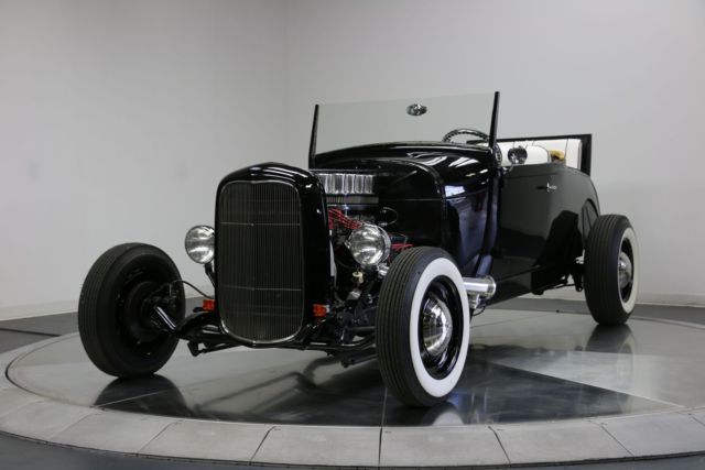 1929 Black Ford Hot Rod Convertible