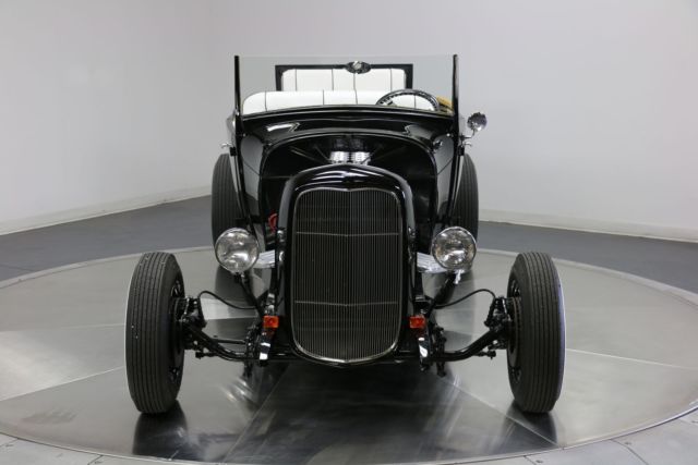 1929 Black Ford Hot Rod Convertible