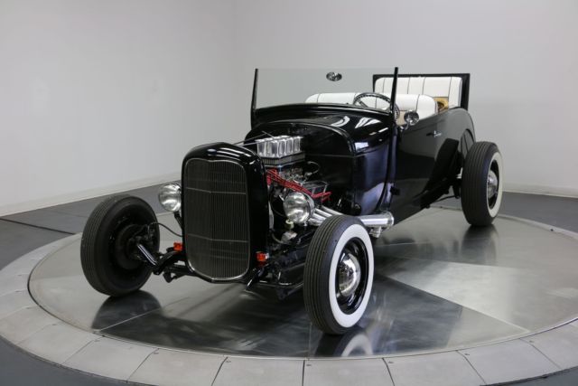 1929 Black Ford Hot Rod Convertible