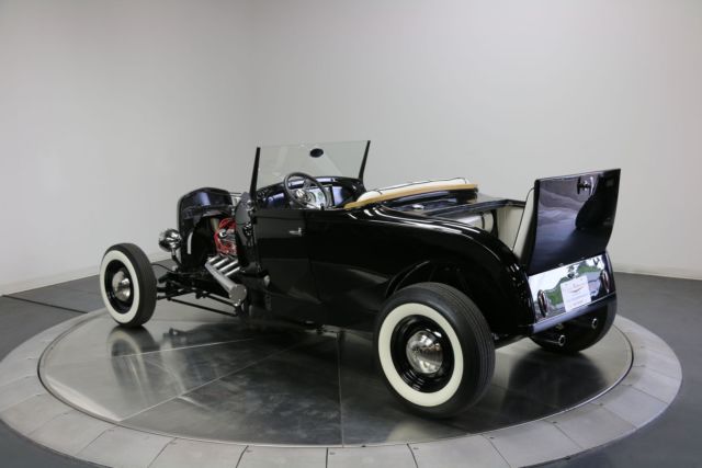 1929 Black Ford Hot Rod Convertible