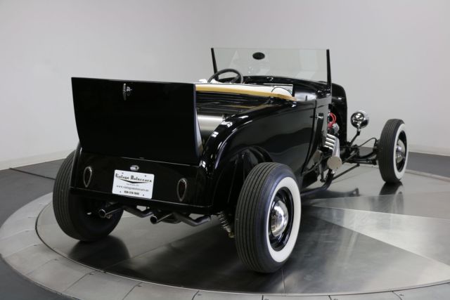 1929 Black Ford Hot Rod Convertible