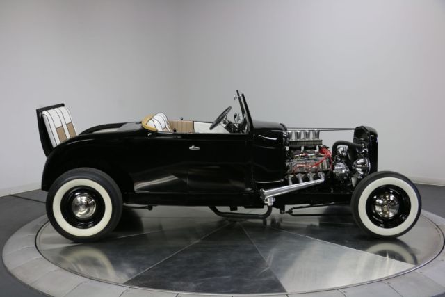 1929 Black Ford Hot Rod Convertible