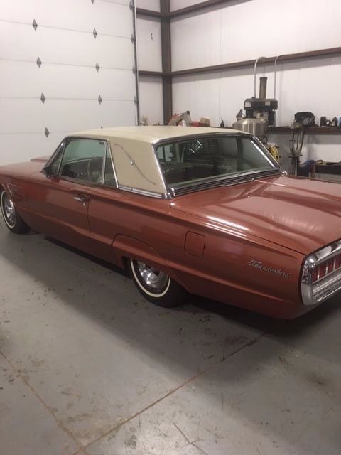 1965 Brown Ford Thunderbird Coupe