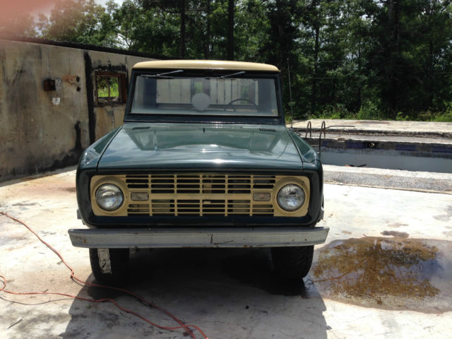 1967 Green Ford Bronco