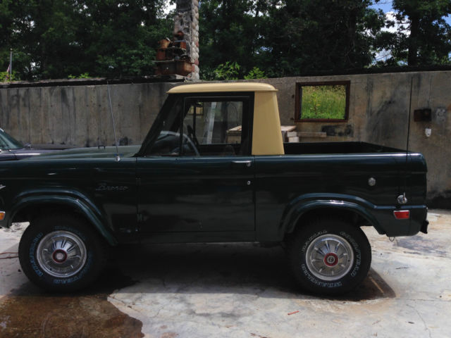 1967 Green Ford Bronco