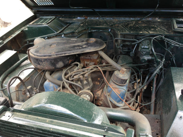 1967 Green Ford Bronco