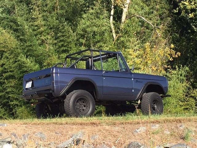 1969 Blue Ford Bronco