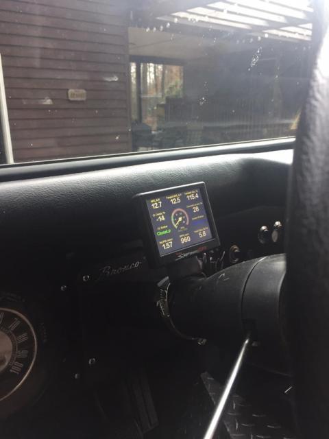 1969 Blue Ford Bronco