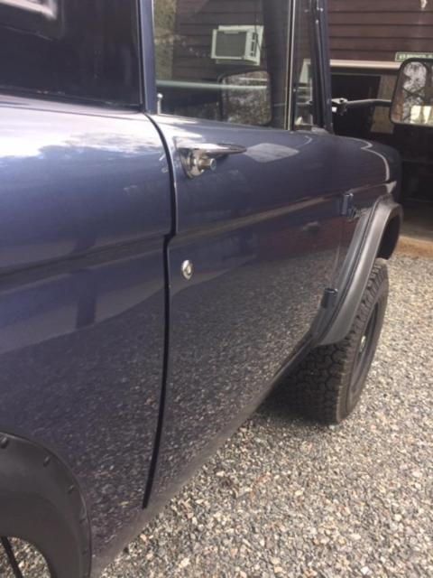 1969 Blue Ford Bronco