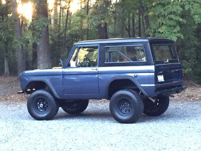 1969 Blue Ford Bronco