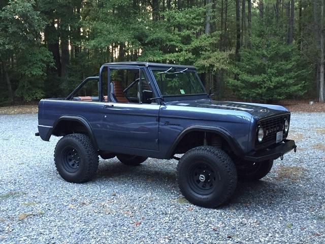 1969 Blue Ford Bronco