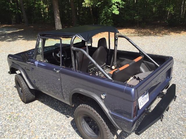 1969 Blue Ford Bronco