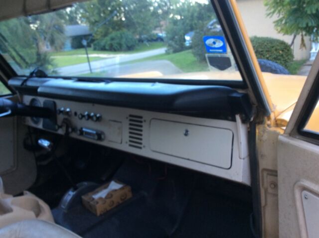 1970 Chrome Yellow Ford Bronco Pick up