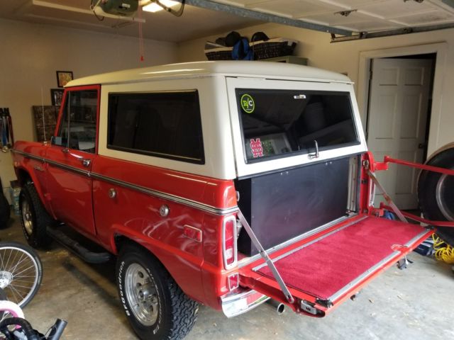 1974 Red Ford Bronco