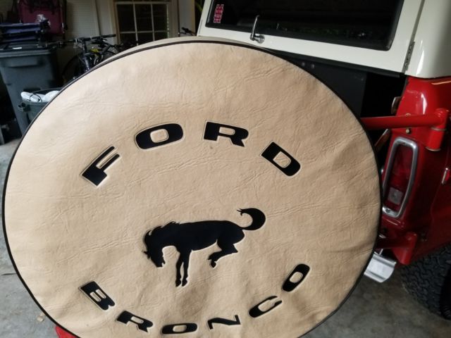 1974 Red Ford Bronco