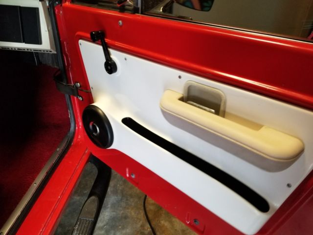 1974 Red Ford Bronco