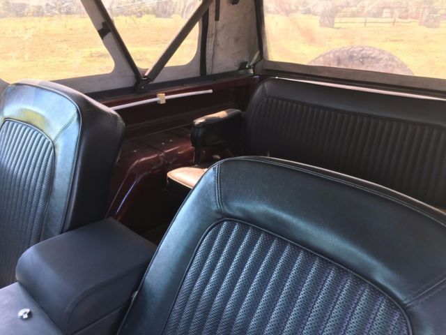 1976 Orange Ford Bronco SUV