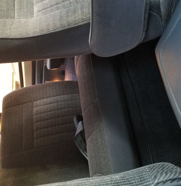 1988 Blue Ford Bronco Convertible