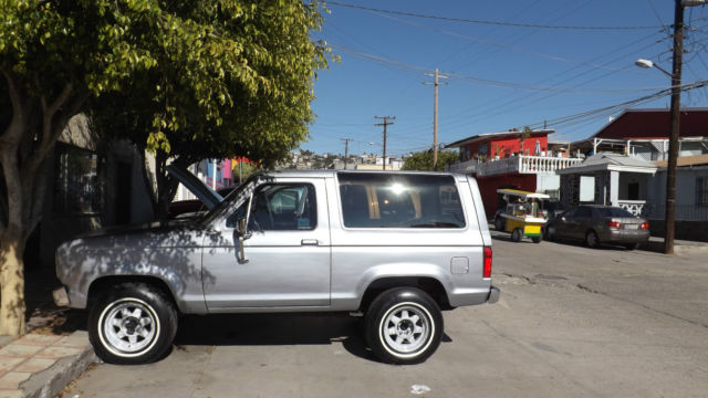 1989 Red Ford Bronco