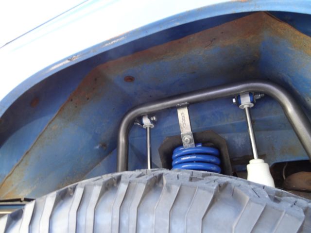 1972 Blue Ford Bronco SUV
