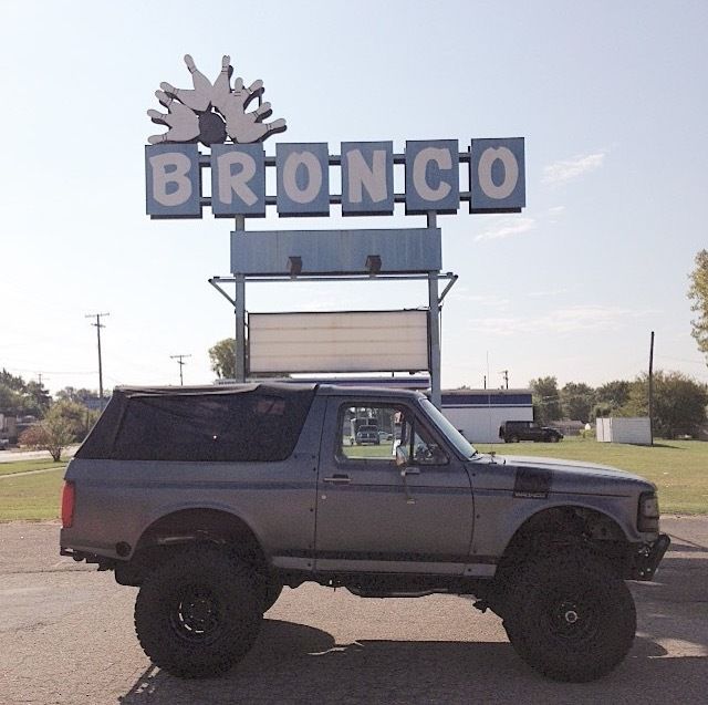 1981 Gray Ford Bronco