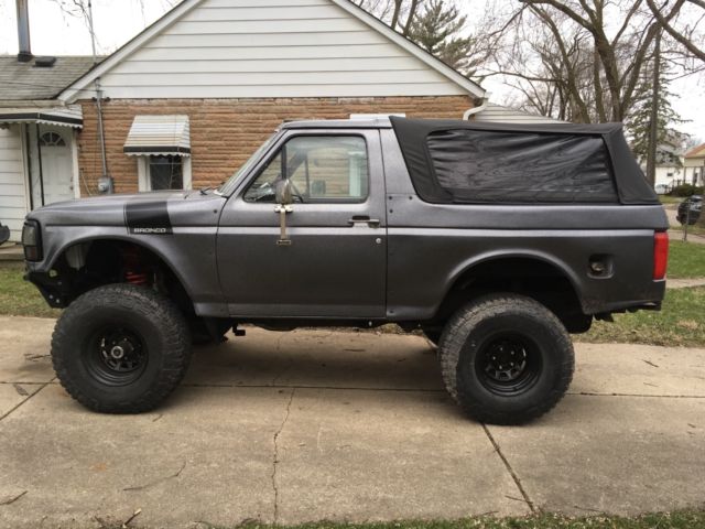 1981 Gray Ford Bronco