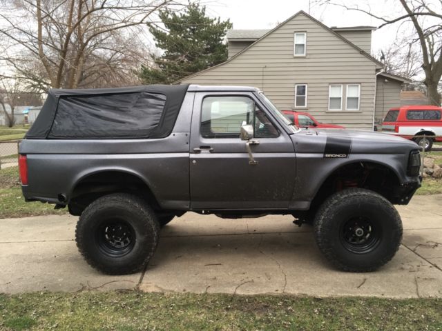 1981 Gray Ford Bronco