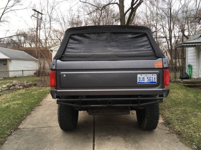 1981 Gray Ford Bronco