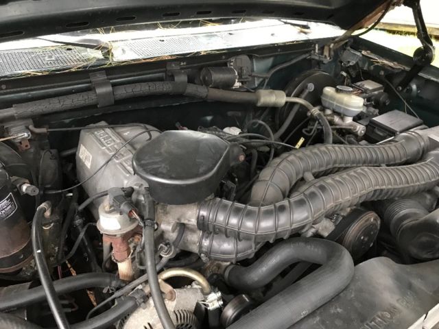 1993 Green Ford Bronco SUV