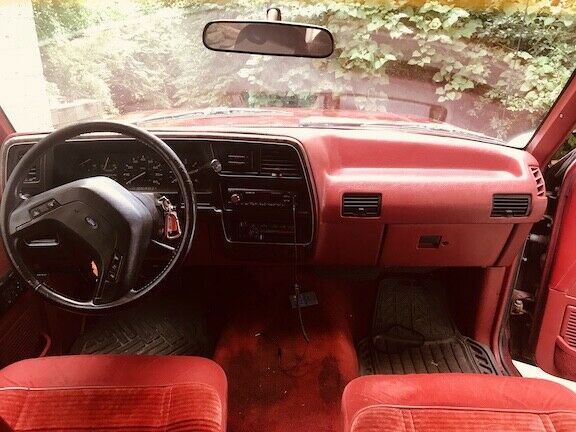 1989 White Ford Bronco II SUV